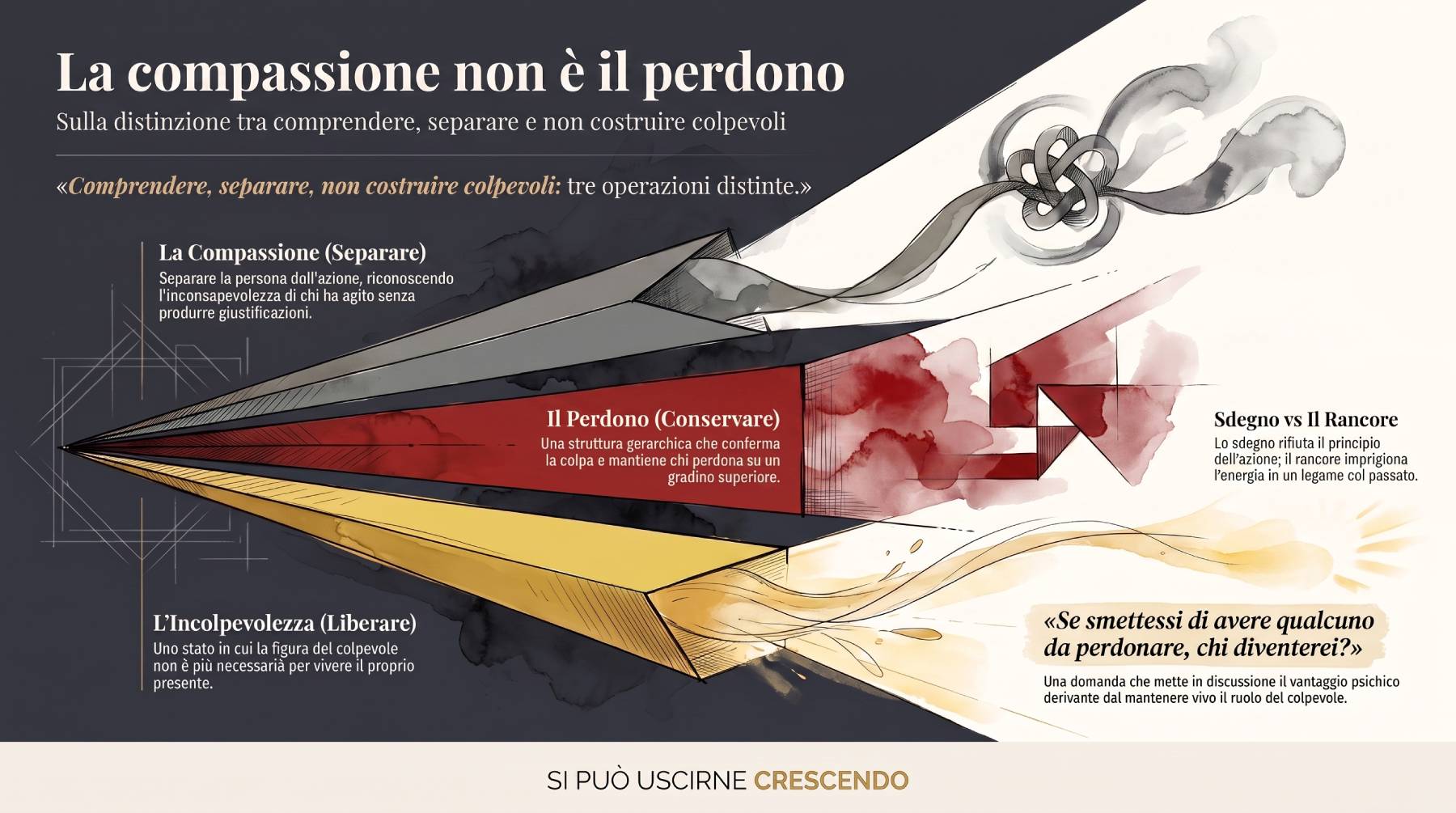 La compassione non è il perdono — Corpus Sibaldianum