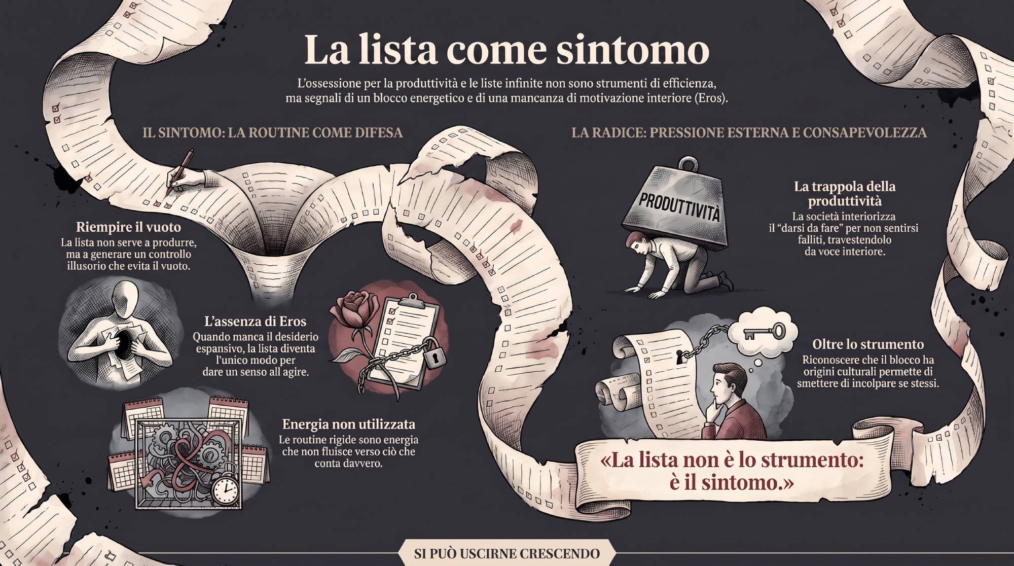 La lista come sintomo — serata del Corpus Sibaldianum del 30 luglio 2026.