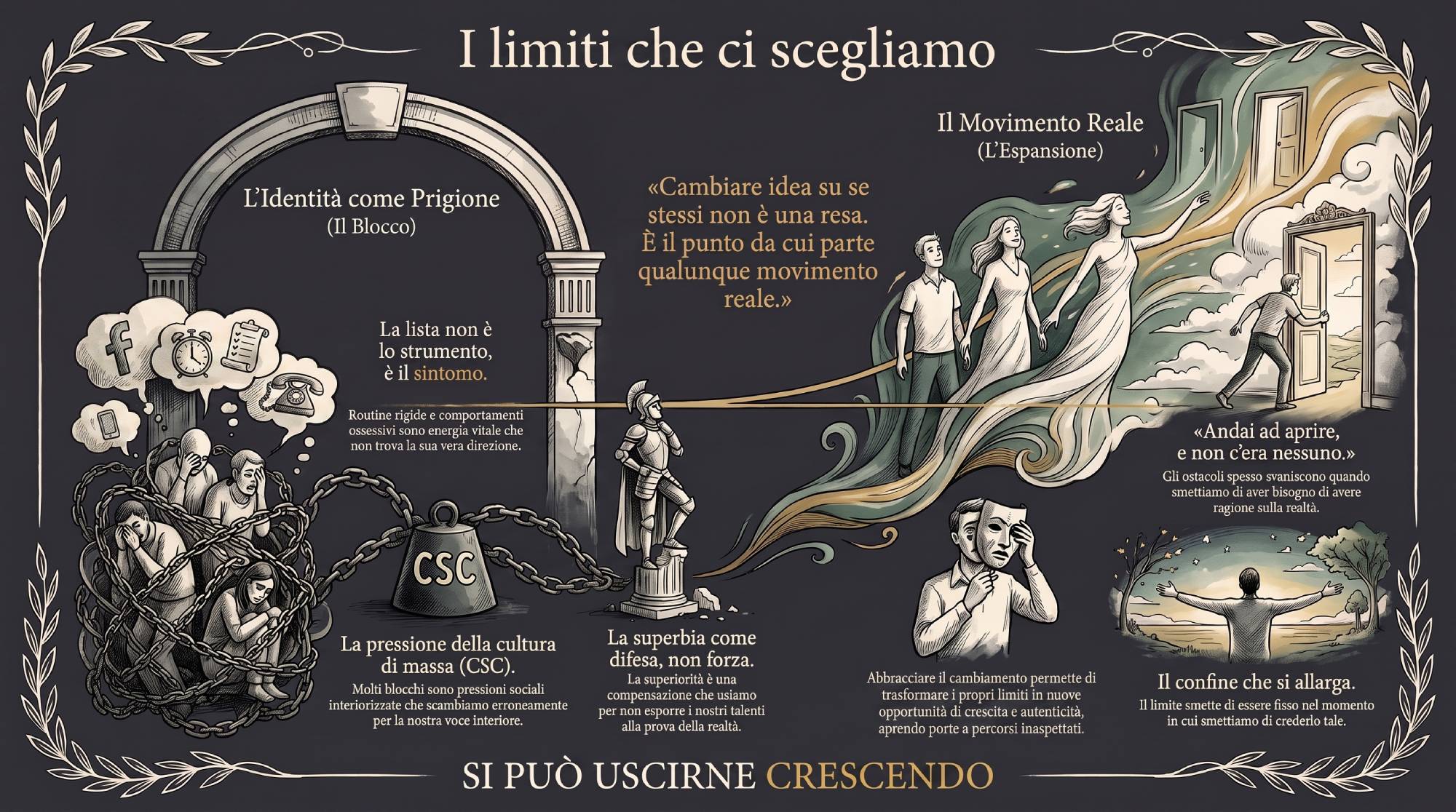 I limiti che ci scegliamo — serata del Corpus Sibaldianum del 30 luglio 2026.