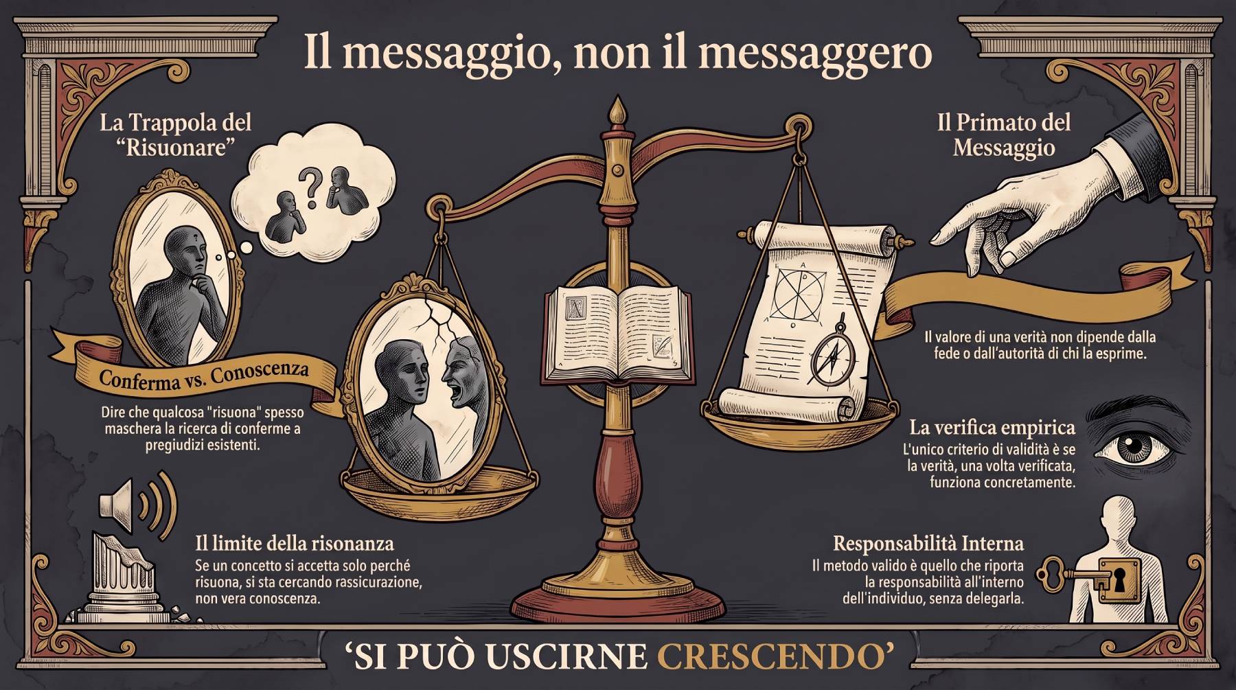 Il messaggio, non il messaggero — serata del Corpus Sibaldianum del 20 agosto 2026.