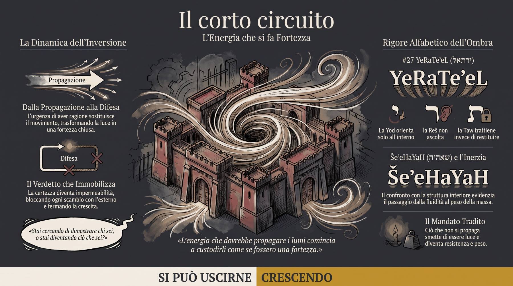 Il corto circuito — serata del Corpus Sibaldianum del 6 agosto 2026.