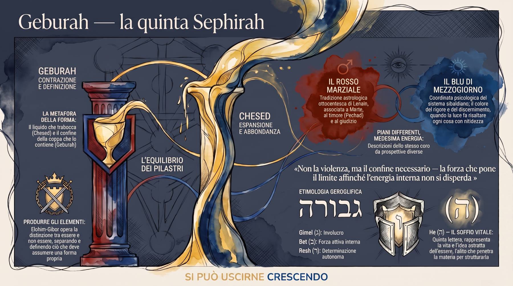 Posizione delle Potestà nell'Albero delle Vite: Geburah, quinta Sephirah.