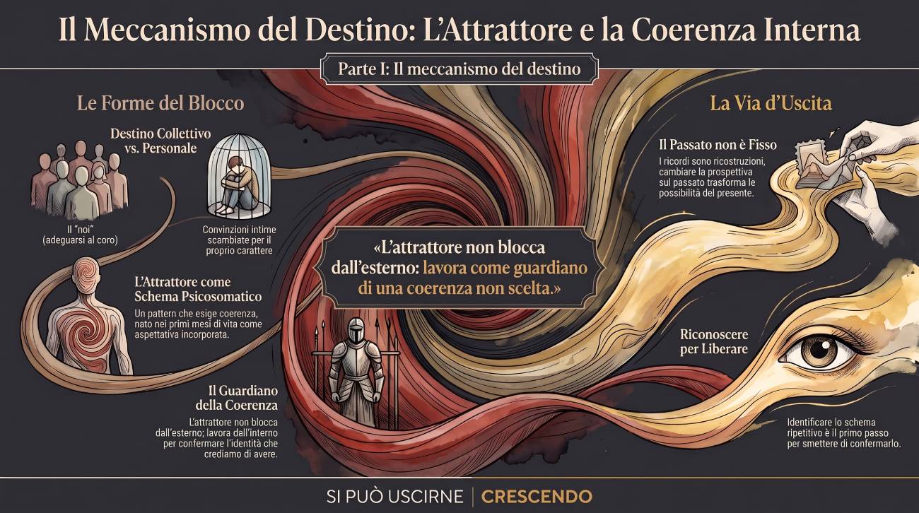 Parte I - Il meccanismo del destino e la struttura dell'attrattore