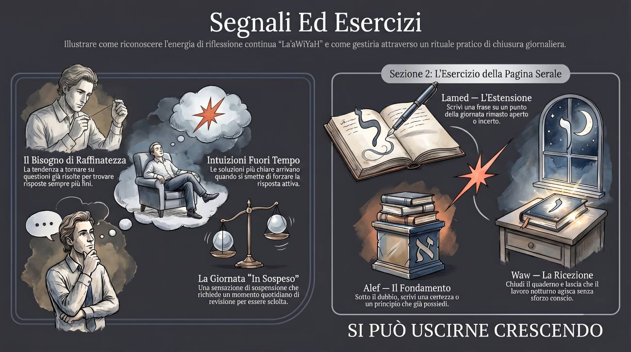 Segnali di riconoscimento e esercizio operativo LaʼaWiYaH — tre passi Lamed Alef Waw