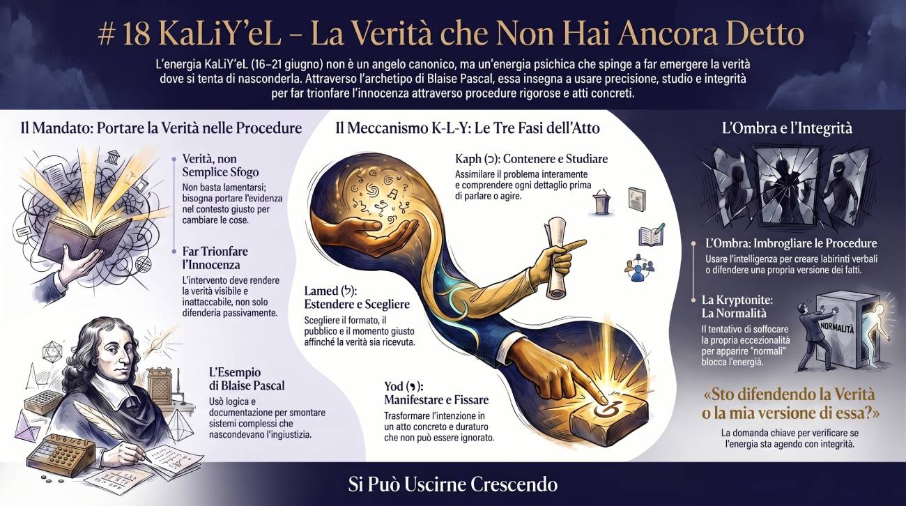 Copertina # 18 KaLiYʼeL: Verità e Integrità