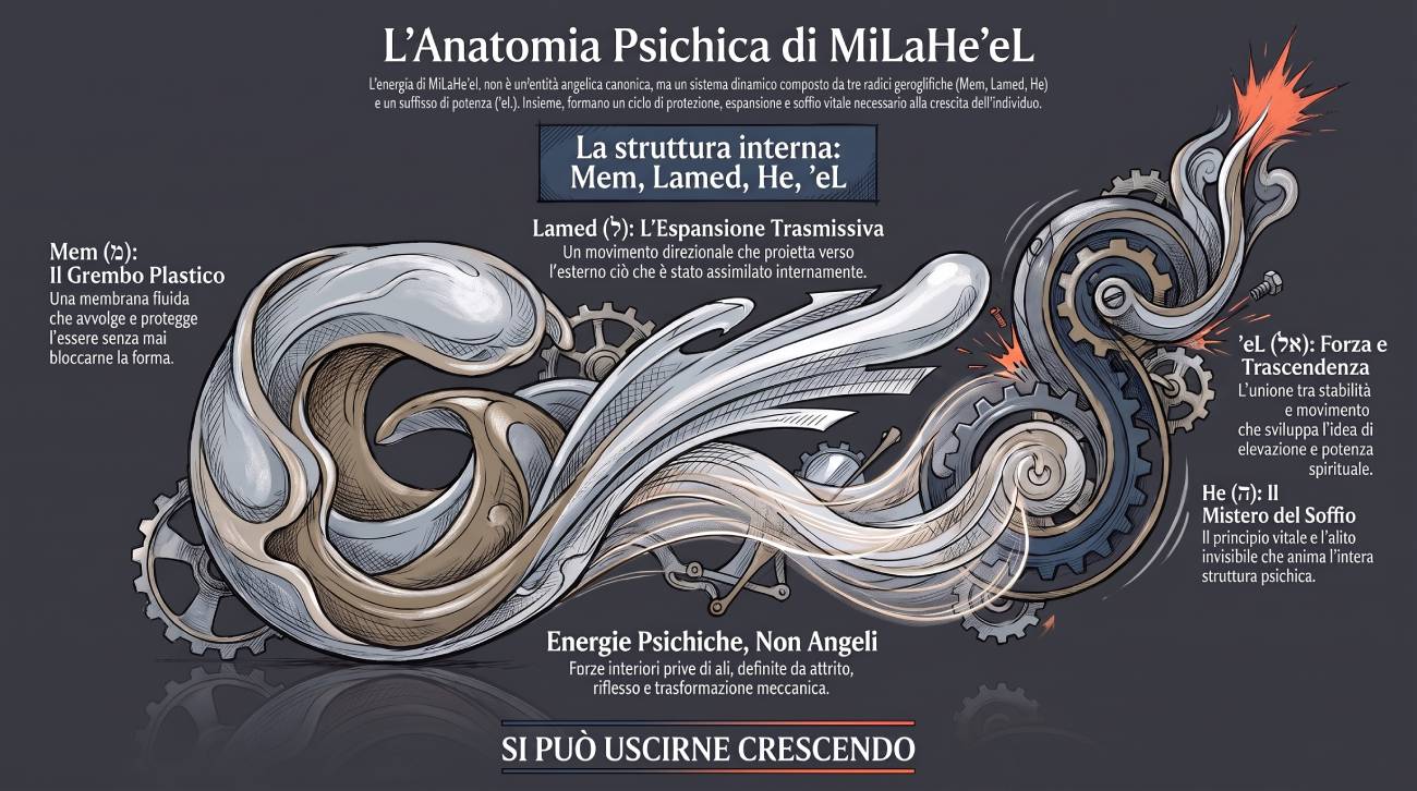 Infografica Parte II #23 MiLaHeʼeL: le lettere del nome.