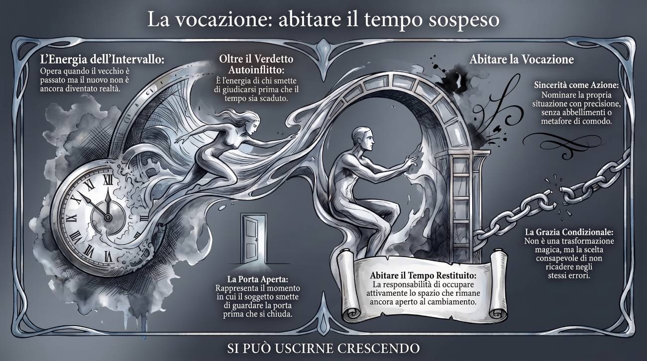 Infografica Parte V #24 ḤaHeWuYaH: la vocazione, abitare il tempo sospeso.
