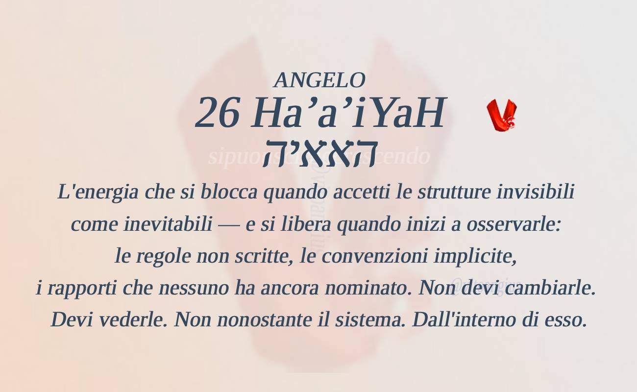 Copertina #26 HaʼaʼiYaH: il Dio nascosto nelle leggi del mondo, Alexis de Tocqueville e le strutture invisibili che governano le società.