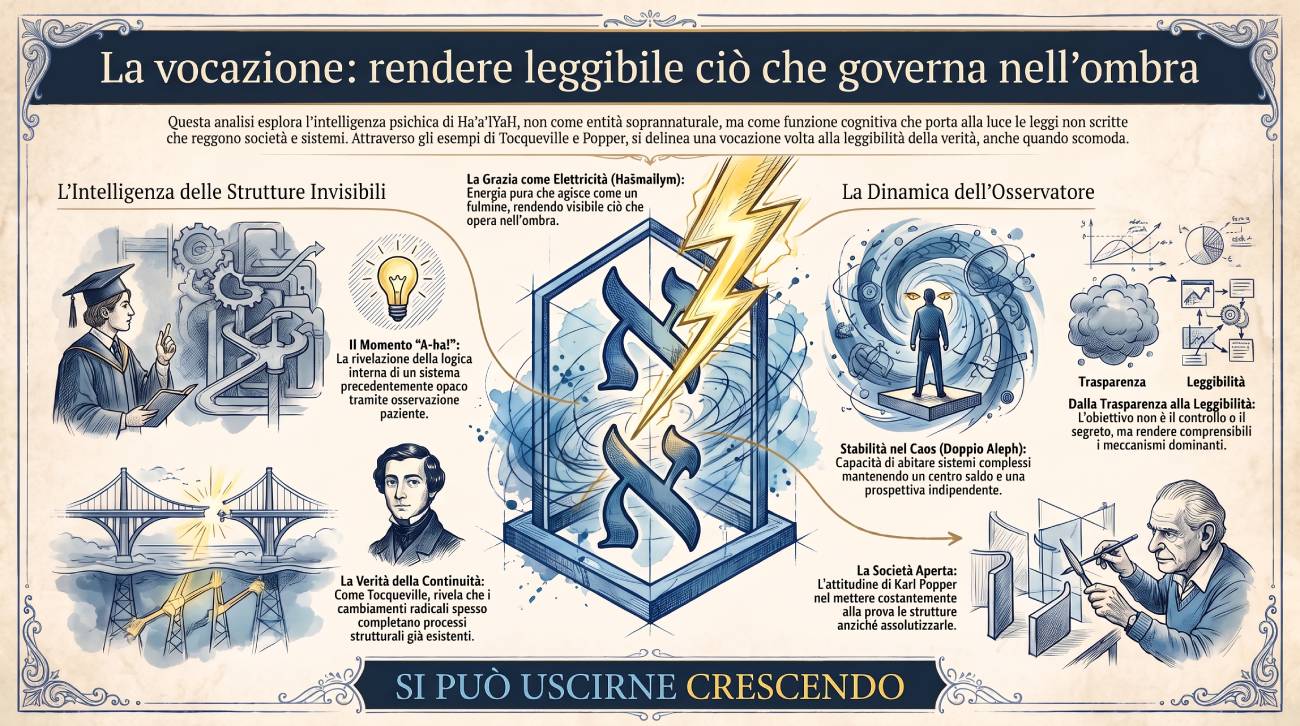 Infografica Parte V #26 HaʼaʼiYaH: la vocazione — vedere le strutture e portarle alla luce.