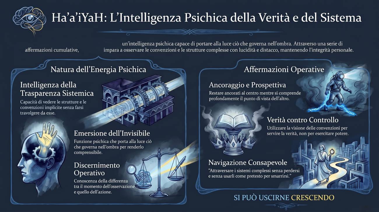 Infografica Affermazioni operative #26 HaʼaʼiYaH.
