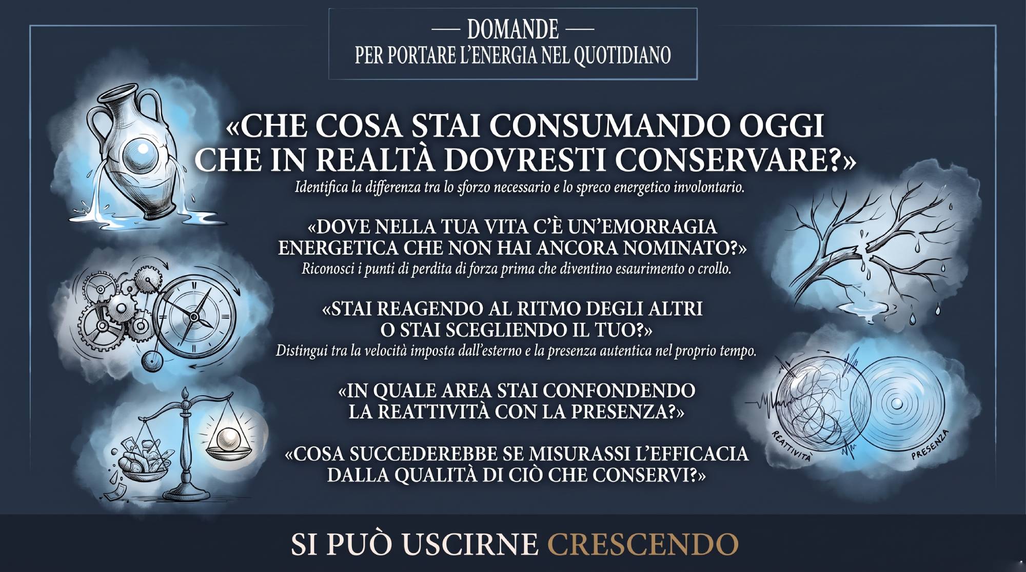 Domande per portare l'energia di SheHeYaH nel quotidiano