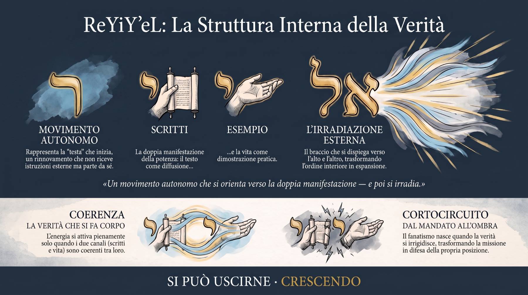 Parte II — La struttura interna: una testa, due mani