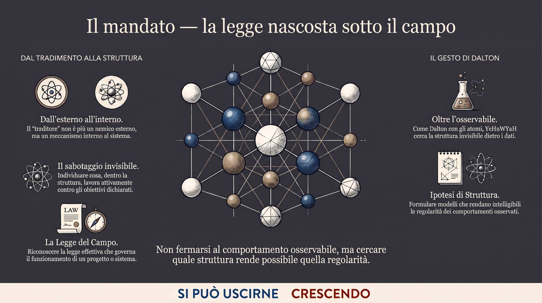 YeḤuWYaH — Il mandato: la legge nascosta sotto il campo