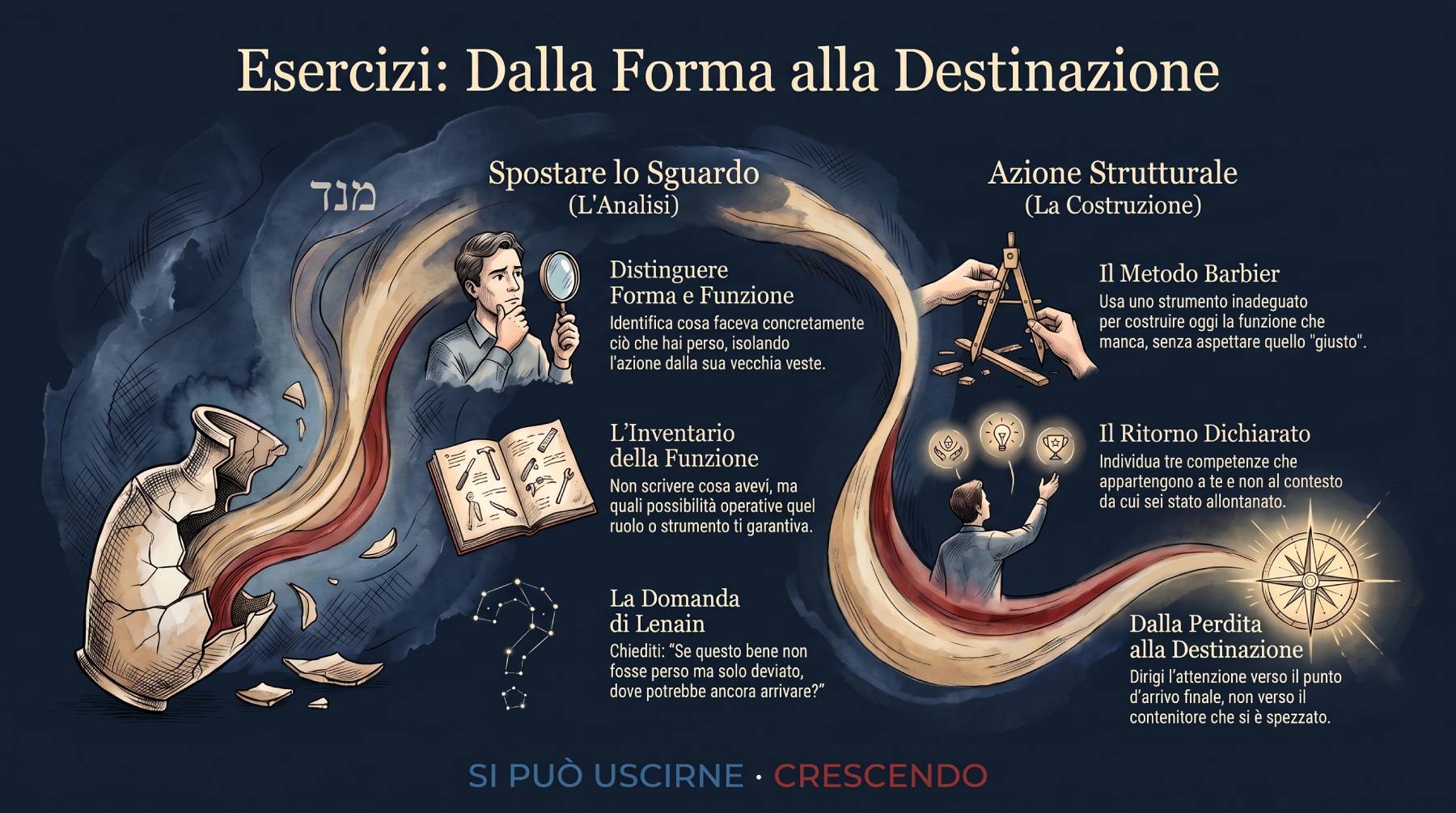 Esercizi — MaNaDeʼeL: pratiche per recuperare la funzione quando la forma è cambiata.