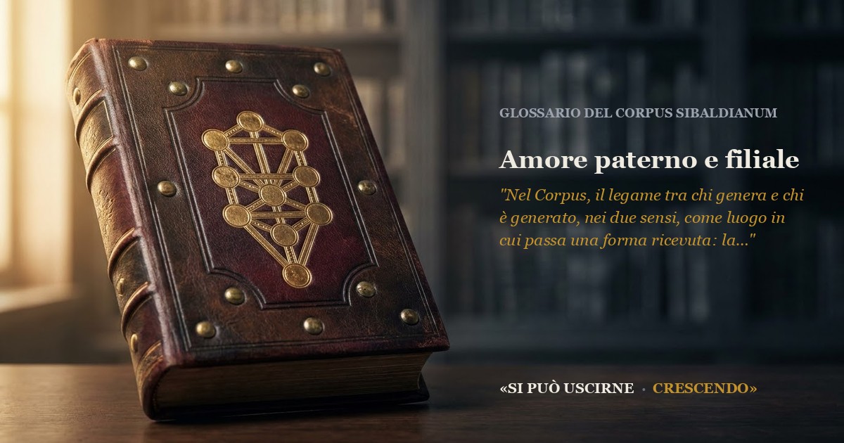 Immagine di copertina — Amore paterno e filiale («l'amour paternel et filial»)