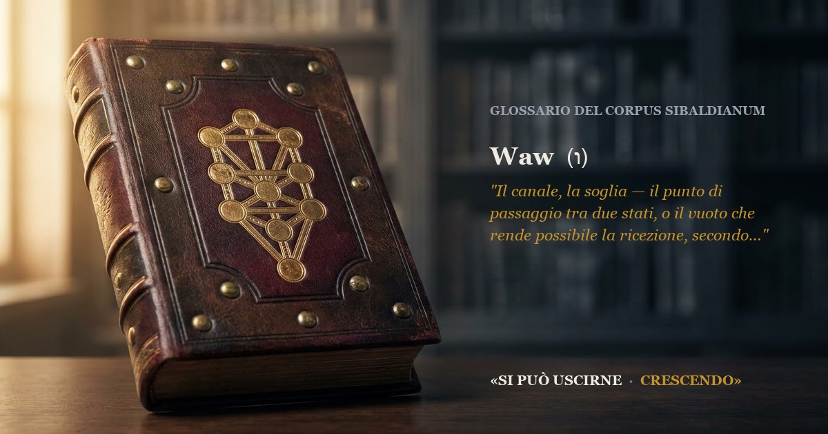 Immagine di copertina — Waw (ו)